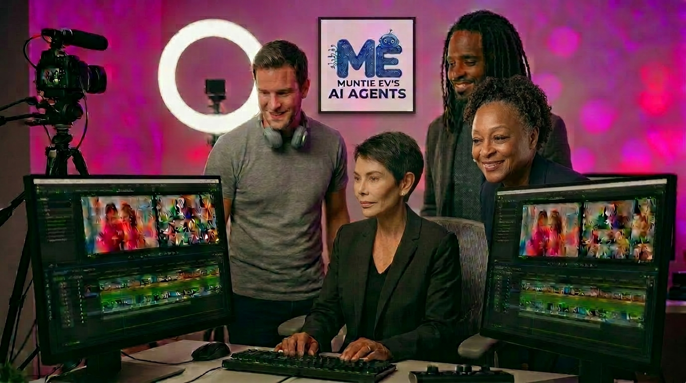 Libby, bilingual creator and team lead, smiling on camera